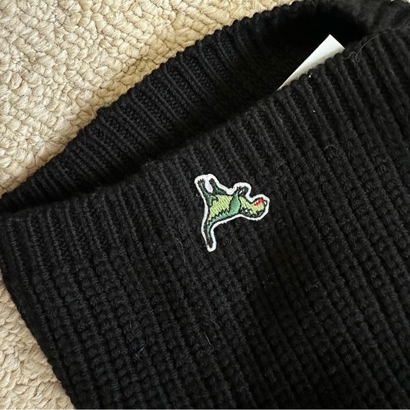 Coach beanie black wool knit hat - Picture 4 of 4